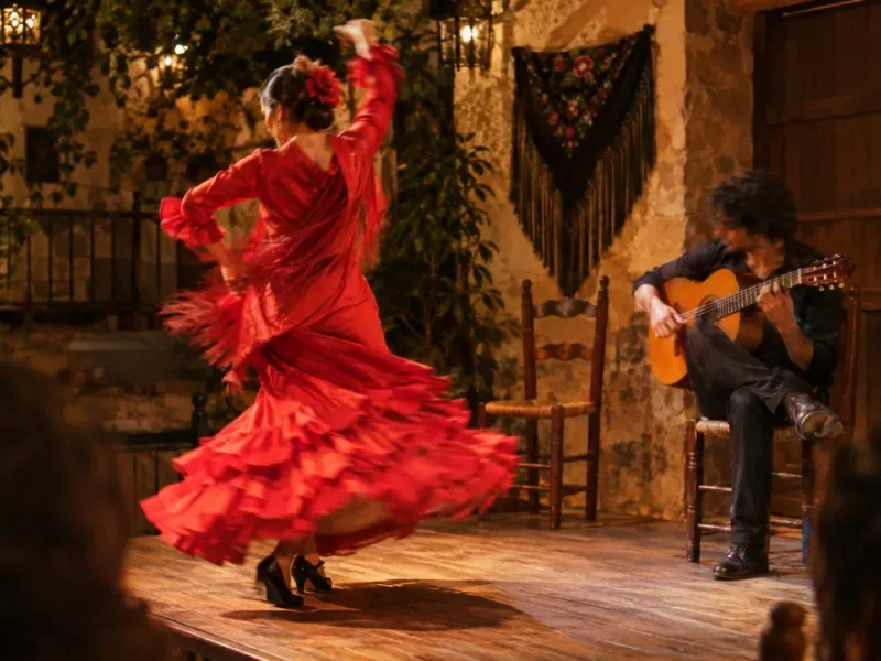 Flamenco Show at Alegría